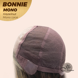 [PRE-ORDER] JBEXTENSION BONNIE MONO Full Monofilament Handmade Full Lace Full Hand Tied Wig 12 Inches Hazelnut Mono Lace Handmade Futura Fiber Glueless Wig BONNIE MONO HAZELNUT【BENDY EAR TABS】