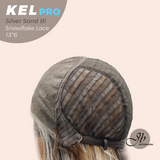 [PRE-ORDER] JBEXTENSION 22 Inches Silver Sand Blonde Pre-Cut 13X6 Free Part Snowflake Lace Frontlace Glueless Wig KEL PRO - SILVER SAND BLONDE【BENDY EAR TABS】