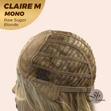 [PRE-ORDER] HOT OF SEASON - CLAIRE MONO RAW SUGAR BLONDE Partial Monofilament Wig 22 Inches Raw Sugar Blonde Partial Mono Lace Glueless Wig Claire Mono Raw Sugar Blonde