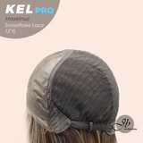 [PRE-ORDER] JBEXTENSION 22 Inches Hazelnut Blonde Highlight Pre-Cut 13X6 Free Part Snowflake Lace Frontlace Glueless Wig KEL PRO - HAZELNUT【BENDY EAR TABS】