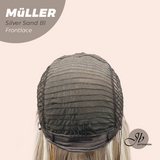 JBEXTENSION Peluca de encaje frontal para mujer de longitud media marrón de 22 pulgadas ROBY 150% de densidad