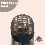 JBEXTENSION 18 Inches Light Brown Highlight Headband Wig POSE FLOW HAIR - LIGHT BROWN HIGHLIGHT