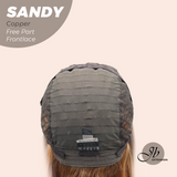 [PRE-ORDER] JBEXTENSION 24 Inches Copper Curly 13X6 Lace Free Part Frontlace Glueless Wig SANDY COPPER
