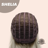 JBEXTENSION 18 Inches Wave White Blonde Women Fashion Full Machine Wig SHELIA【PERMATEASE】