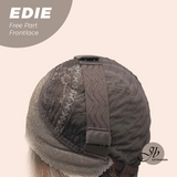 JBEXTENSION 16 Inches Light Blonde Fiber X, Tangle Less Pre-Cut Free Part Frontlace Glueless Wig EDIE【FIBER X】
