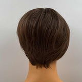 JBEXTENSION 8 Inches Pixie Cut Mix Brown Color Wig JILL