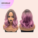JBEXTENSION 15 Inches Ombre Purple Color MICHELLE- SPECIAL COLLECTION