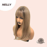 JBEXTENSION 18 Inches Mix Blonde Fashion Women Wig NELLY