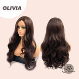 JBEXTENSION 30 Inches Natural Brown Curly Wig OLIVIA