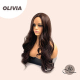 JBEXTENSION 30 Inches Natural Brown Curly Wig OLIVIA