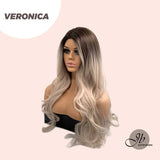JBEXTENSION 26 inches Meches Blonde Long Curly Wig VERONICA