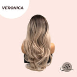 JBEXTENSION 26 inches Meches Blonde Long Curly Wig VERONICA