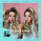 [PRE-ORDER] JBEXTENSION 22 Inches Long Bali Blonde Pre-Cut Snowflake Lace Frontlace Glueless Wig TERESA LONG BALI BLONDE【PERMATEASE】【BENDY EAR TABS】