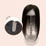 JBEXTENSION 12 pulgadas | 16 pulgadas natural negro marrón cabello humano parte superior 12*13