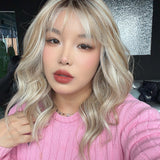 JBEXTENSION CAMILLA MONO Monofilament Handmade Wig 6X5 Full Monofilament Hand Tied Top Wig 20 Inches Mix Blonde Mono Lace Wig With Anti-slip Silicone Strips Glueless Wig CAMILLA MONO MIX BLONDE【BENDY EAR TABS】