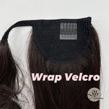 JBEXTENSION 21 Inch Clip Claw  , Wrap in Wave Ponytail Extension for thinning hair WAVE