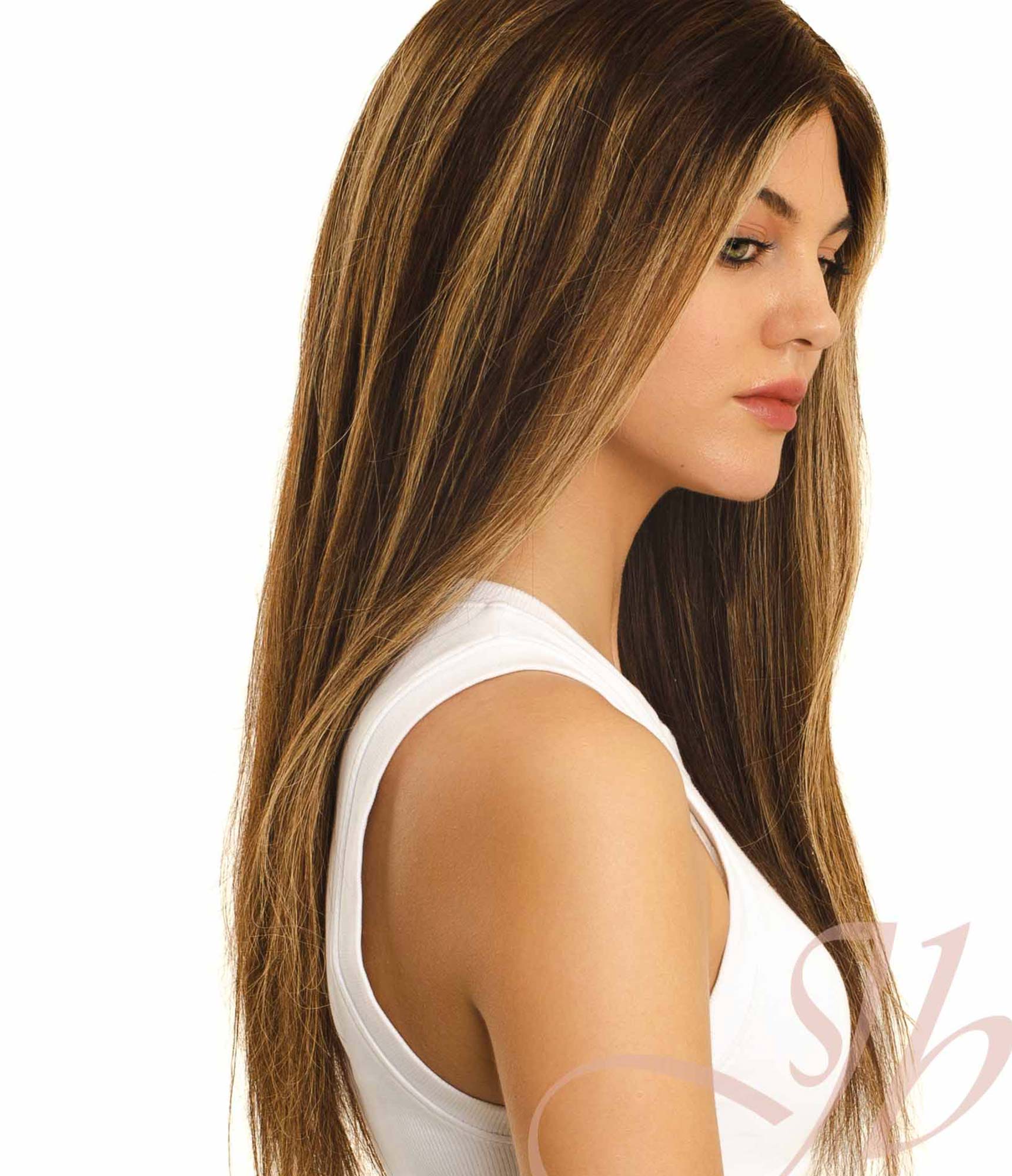 Get this Influencer Look with Hazelnut Blonde Highlight Pre-Cut Snowflake Lace Wig KEL HAZELNUT- S/M
