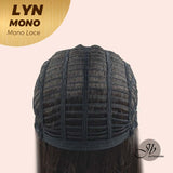 [PRE-ORDER] JBEXTENSION LYN MONO Partial Monofilament Wig 17 Inches Natural Black Partial Mono Lace Glueless Wig Lyn Mono