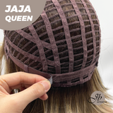 JBEXTENSION 12 Inches Hazelnut Short Women Fashion Wig With Bangs JAJA QUEEN HAZELNUT【PLUS PERMATEASE】【BENDY EAR TABS】