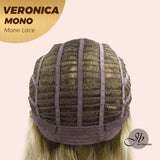 [PRE-ORDER] JBEXTENSION VERONICA MONO Full Monofilament Wig 12 Inches Blonde Wave Mono Lace Wig With Anti-slip Silicone Strips Glueless Wig Veronica Mono