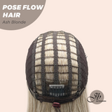 JBEXTENSION 18 Inches Ash Blonde Headband Wig POSE FLOW HAIR - ASH BLONDE