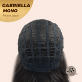 [PRE-ORDER] JBEXTENSION GABRIELLA MONO Monofilament Handmade Wig 6X5 Full Monofilament Hand Tied Top Wig 20 Inches Black Wave Mono Lace Wig With Anti-slip Silicone Strips Glueless Wig GABRIELLA MONO