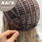 [PRE-ORDER] JBEXTENSION 18 Inches Butter Milk Pre-Cut Snowflake Lace Frontlace Glueless Wig KAI'S BUTTER MILK【PERMATEASE】