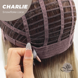 [PRE-ORDER] JBEXTENSION 12 Inches Mix Blonde Pre-Cut Side Part Snowflake Lace Frontlace Glueless Wig CHARLIE【BENDY EAR TABS】