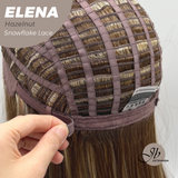 [PRE-ORDER] JBEXTENSION 18 Inches Hazelnut Pre-Cut Snowflake Lace Frontlace Glueless Wig ELENA HAZELNUT【PERMATEASE】【BENDY EAR TABS】
