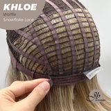[PRE-ORDER] JBEXTENSION 12 Inches Bob Cut Waffle Pre-Cut Snowflake Lace Frontlace Glueless Wig KHLOE WAFFLE【PERMATEASE】