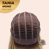 [PRE-ORDER] JBEXTENSION TANIA MONO Monofilament Handmade Wig 6X5 Full Monofilament Hand Tied Top Wig 18 Inches Butter Cream Mono Lace Wig With Anti-slip Silicone Strips Glueless Wig TANIA MONO【BENDY EAR TABS】