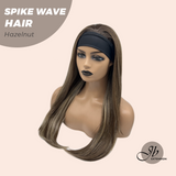 JBEXTENSION 24 Inches Long Wave Hazelnut Headband Wig SPIKE WAVE - HAZELNUT