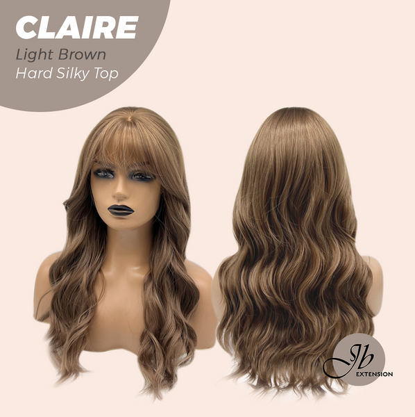JBEXTENSION 22 Inches Scalpiana Light Brown 3.5X4 Hard Silky Top