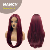 [PRE-ORDER] JBEXTENSION GENERATION FIVE 26 Inches Red Natural Straight Women Wig NANCY G5