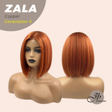 JBEXTENSION GENERATION FIVE 12 Inches Bob Cut Copper Wig ZALA G5 COPPER