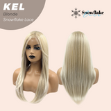 [PRE-ORDER] JBEXTENSION 22 Inches Blonde Pre-Cut Snowflake Lace Frontlace Glueless Wig KEL BLONDE