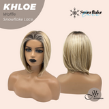 [PRE-ORDER] JBEXTENSION 12 Inches Bob Cut Waffle Pre-Cut Snowflake Lace Frontlace Glueless Wig KHLOE WAFFLE【PERMATEASE】