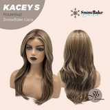 [PRE-ORDER] JBEXTENSION 20 Inches Hazelnut Pre-Cut Snowflake Lace Frontlace Glueless Wig KACEY S HAZELNUT【PERMATEASE】【BENDY EAR TABS】