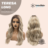 [PRE-ORDER] JBEXTENSION 22 Inches Long Bali Blonde Pre-Cut Snowflake Lace Frontlace Glueless Wig TERESA LONG BALI BLONDE【PERMATEASE】【BENDY EAR TABS】