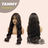 JBEXTENSION GENERATION FIVE 28 Inches Natural Black Wave Wig TAMMY G5