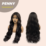 JBEXTENSION GENERATION FIVE 28 Inches Midnight Brown( Black/Brown) Wave Wig PENNY G5