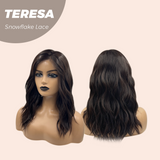 [PRE-ORDER] JBEXTENSION 18 Inches Brwon Pre-Cut Snowflake Lace Frontlace Glueless Wig TERESA