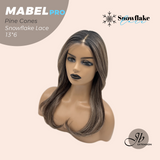 JBEXTENSION 20 Inches Pine Cones Pre-Cut 13X6 Free Part Snowflake Lace Frontlace Glueless Wig MABEL PRO - PINE CONES【BENDY EAR TABS】