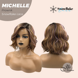 [PRE-ORDER] JBEXTENSION 10 Inches Prownk Pre-Cut Side Part Snowflake Lace Frontlace Glueless Wig MICHELLE PROWNK