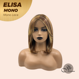 HOT OF SEASON - JBEXTENSION ELISA MONO Monofilament Handmade Wig 6X5 Full Monofilament Hand Tied Top Wig 16 Inches Crème Caramel Mono Lace Wig With Anti-slip Silicone Strips Glueless Wig ELISA MONO