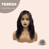 [PRE-ORDER] JBEXTENSION 18 Inches Brwon Pre-Cut Snowflake Lace Frontlace Glueless Wig TERESA