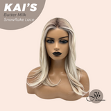 [PRE-ORDER] JBEXTENSION 18 Inches Butter Milk Pre-Cut Snowflake Lace Frontlace Glueless Wig KAI'S BUTTER MILK【PERMATEASE】