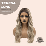 [PRE-ORDER] JBEXTENSION 22 Inches Long Bali Blonde Pre-Cut Snowflake Lace Frontlace Glueless Wig TERESA LONG BALI BLONDE【PERMATEASE】【BENDY EAR TABS】