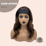 JBEXTENSION 18 Inches Curly Mocha Headband Wig HAIR-ATHON - MOCHA