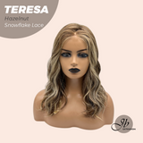 [PRE-ORDER] JBEXTENSION 18 Inches Hazelnut Pre-Cut Snowflake Lace Frontlace Glueless Wig TERESA HAZELNUT【PERMATEASE】